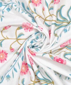 Alternative view of Elegant Floral Double Bedsheet Set