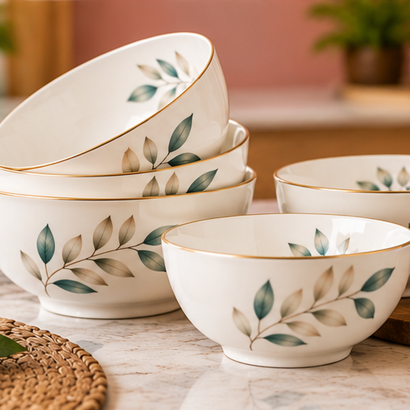 Premium Ceramic Dinner Set - Image 5